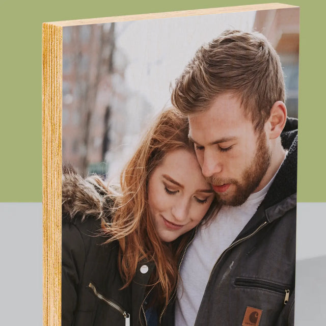 Fotka A Textem: Tvoje Fotka - Tisk Na Dřevo