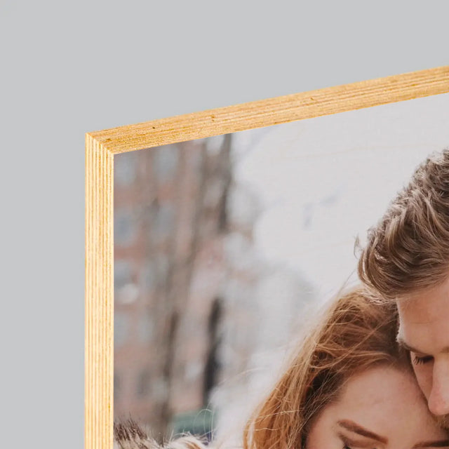 Fotka A Textem: Tvoje Fotka - Tisk Na Dřevo