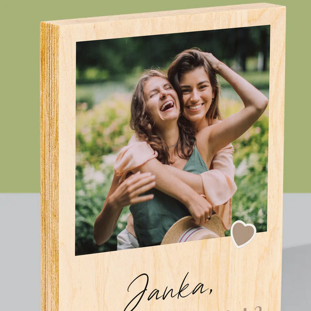 Fotka A Textem: Buď Můj Svědek - Tisk Na Dřevo