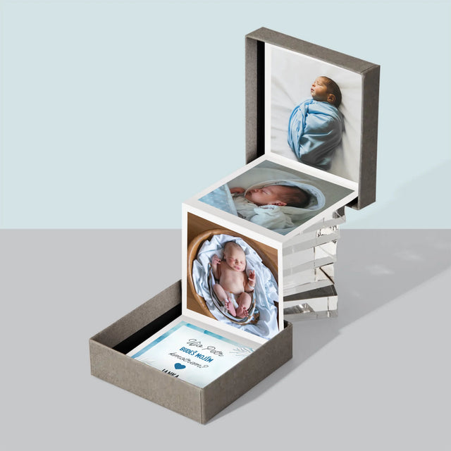 Fotokoláž: Žádost Být Kmotrem - Fotoalbum Harmonika