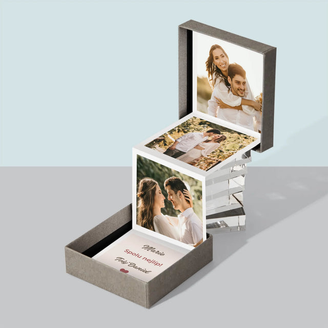 Fotokoláž: Spolu Nejlíp - Fotoalbum Harmonika