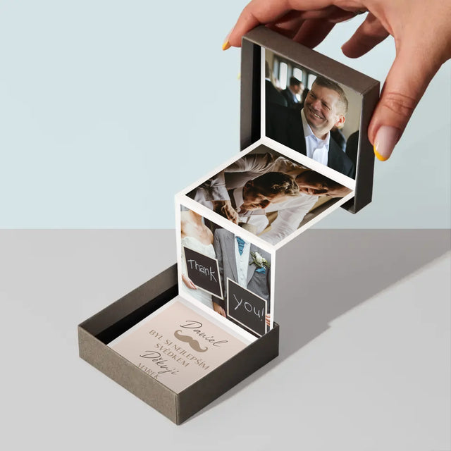 Fotokoláž: Děkovná Koláž Pro Svědka - Fotoalbum Harmonika