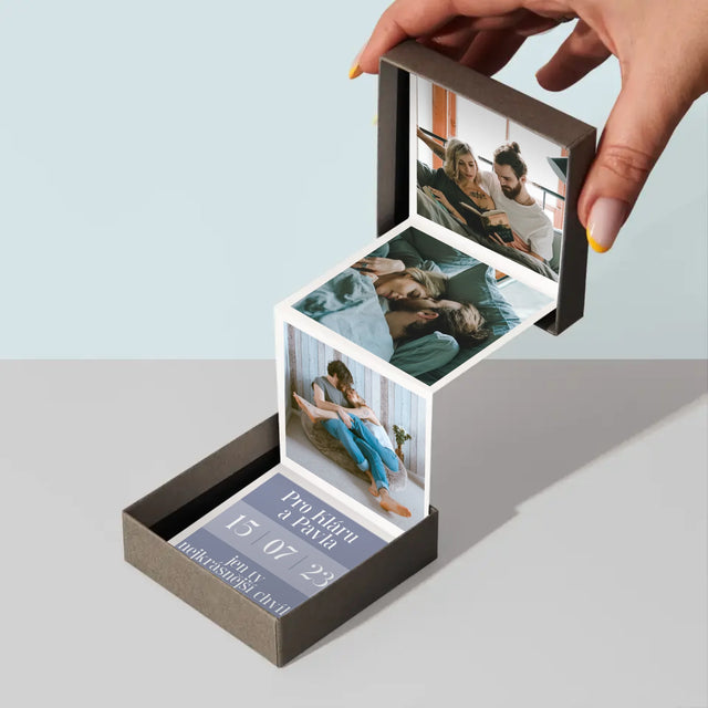 Fotokoláž: Nejlepší Chvíle - Fotoalbum Harmonika