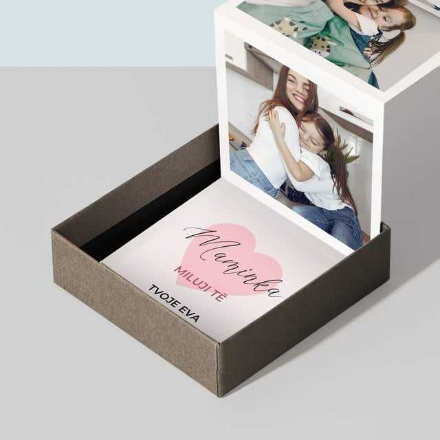 Fotokoláž: Maminka - Fotoalbum Harmonika