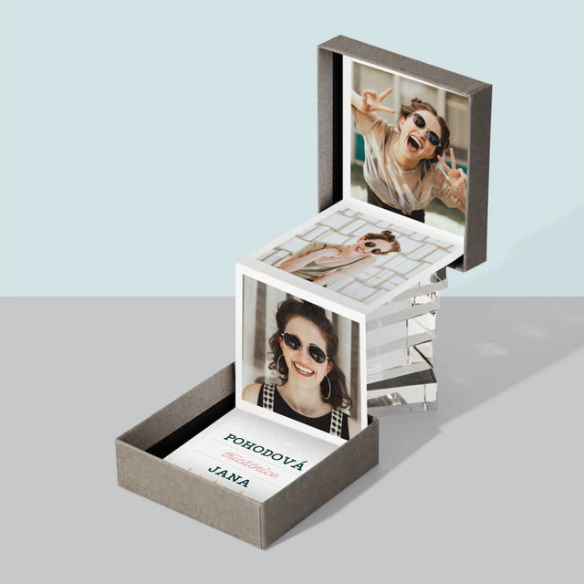 Fotokoláž: Pohodová Třicátnice - Fotoalbum Harmonika