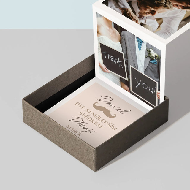 Fotokoláž: Děkovná Koláž Pro Svědka - Fotoalbum Harmonika