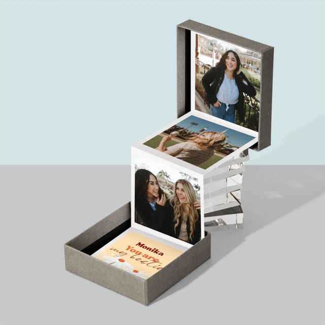 Fotokoláž: Fotky Besties - Fotoalbum Harmonika