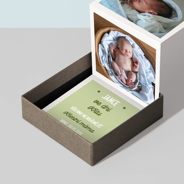 Fotokoláž: Ke Křtu - Fotoalbum Harmonika