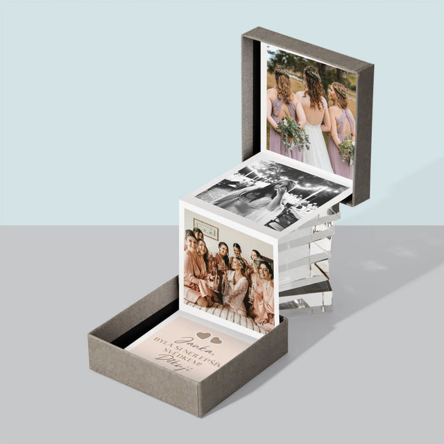 Fotokoláž: Děkovná Koláž Pro Svědka - Fotoalbum Harmonika