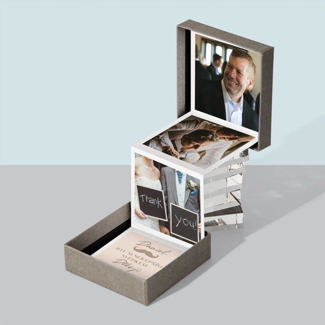 Fotokoláž: Děkovná Koláž Pro Svědka - Fotoalbum Harmonika