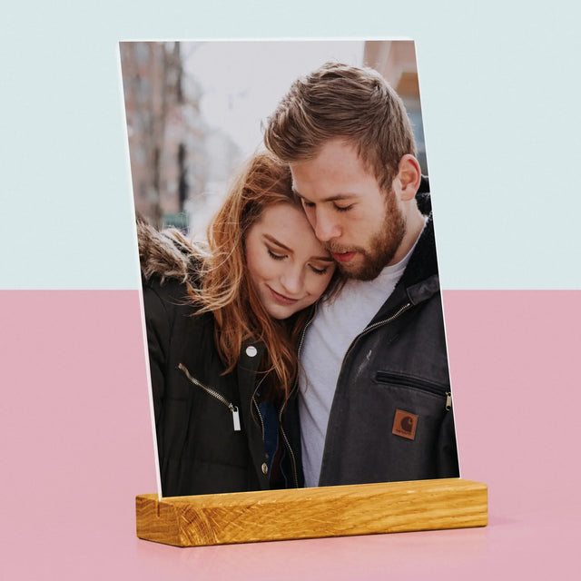 Fotka A Textem: Tvoje Fotka - Tisk Na Akrylovém Skle