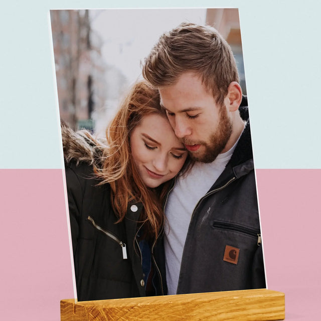 Fotka A Textem: Tvoje Fotka - Tisk Na Akrylovém Skle