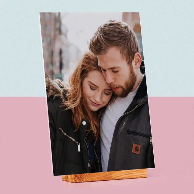 Fotka A Textem: Tvoje Fotka - Tisk Na Akrylovém Skle