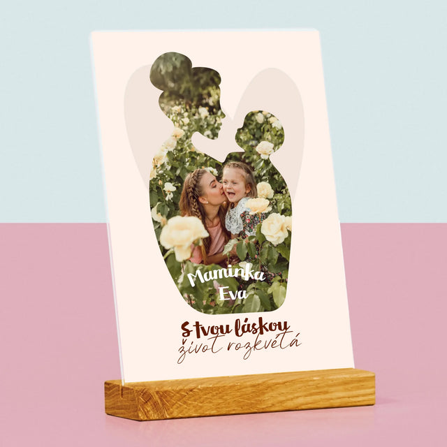 Tvar Z Fotek: Tvoje Láska - Tisk Na Akrylovém Skle