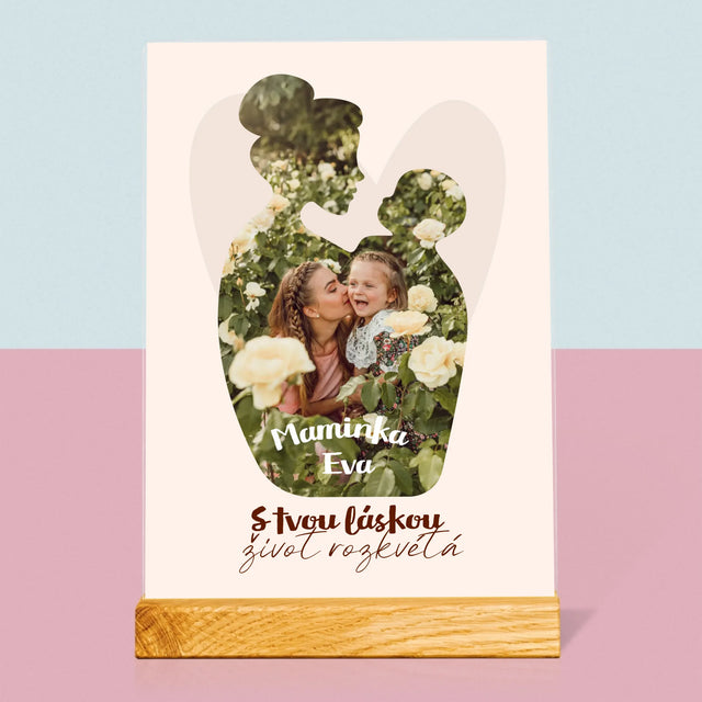 Tvar Z Fotek: Tvoje Láska - Tisk Na Akrylovém Skle