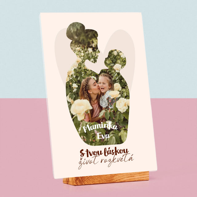 Tvar Z Fotek: Tvoje Láska - Tisk Na Akrylovém Skle