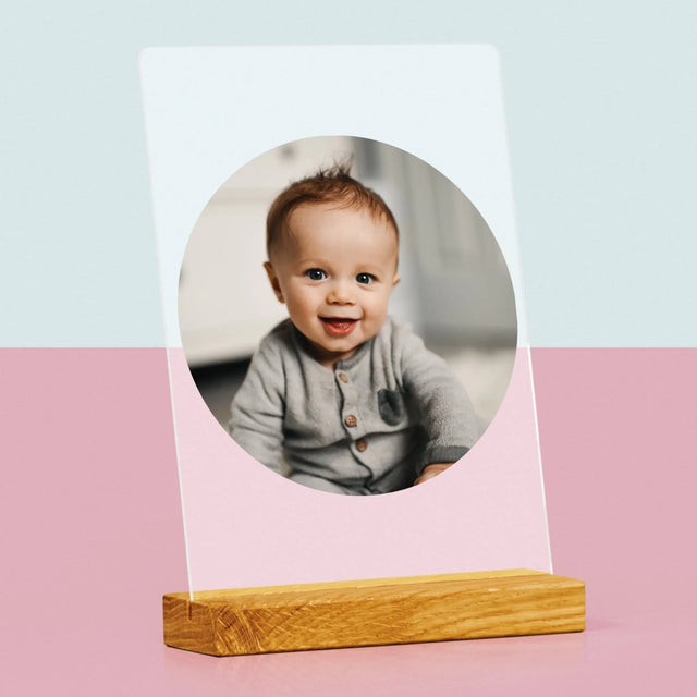 Fotka: Fotka V Kolečku - Tisk Na Akrylovém Skle