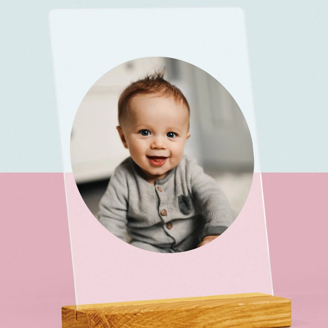 Fotka: Fotka V Kolečku - Tisk Na Akrylovém Skle