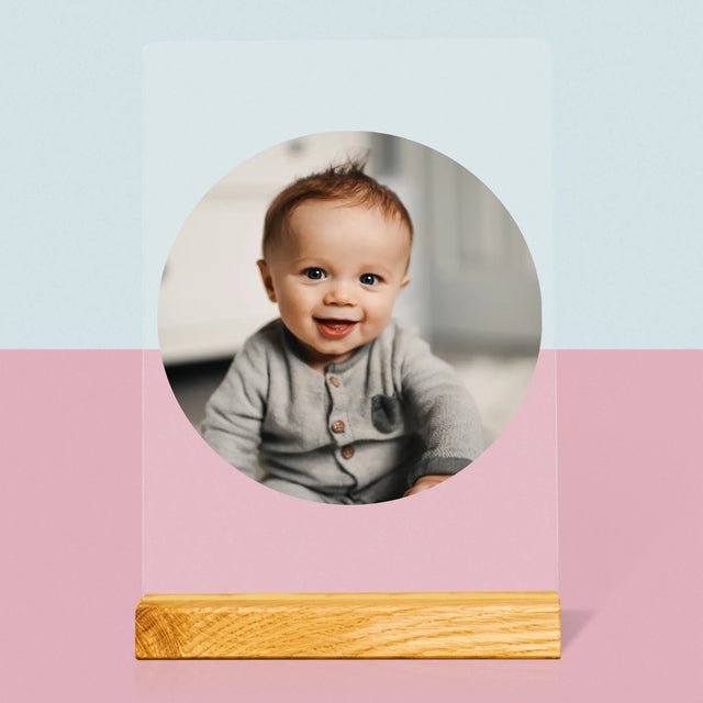 Fotka: Fotka V Kolečku - Tisk Na Akrylovém Skle