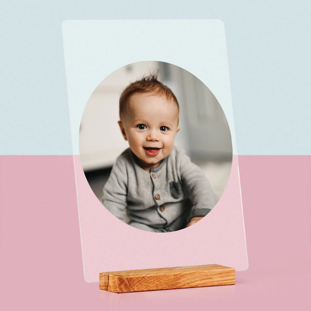 Fotka: Fotka V Kolečku - Tisk Na Akrylovém Skle