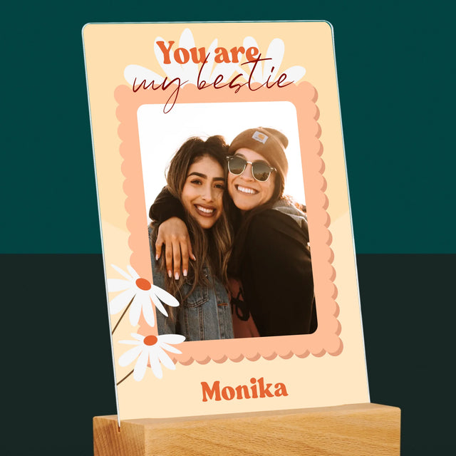 Fotokoláž: Fotky Besties - Tisk Na Akrylovém Skle