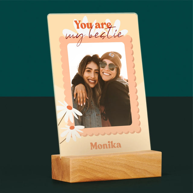 Fotokoláž: Fotky Besties - Tisk Na Akrylovém Skle