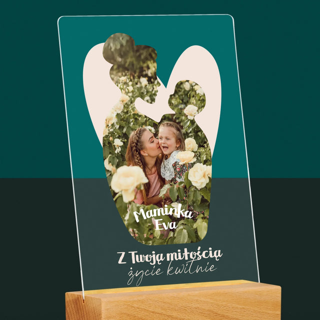 Tvar Z Fotek: Tvoje Láska - Tisk Na Akrylovém Skle