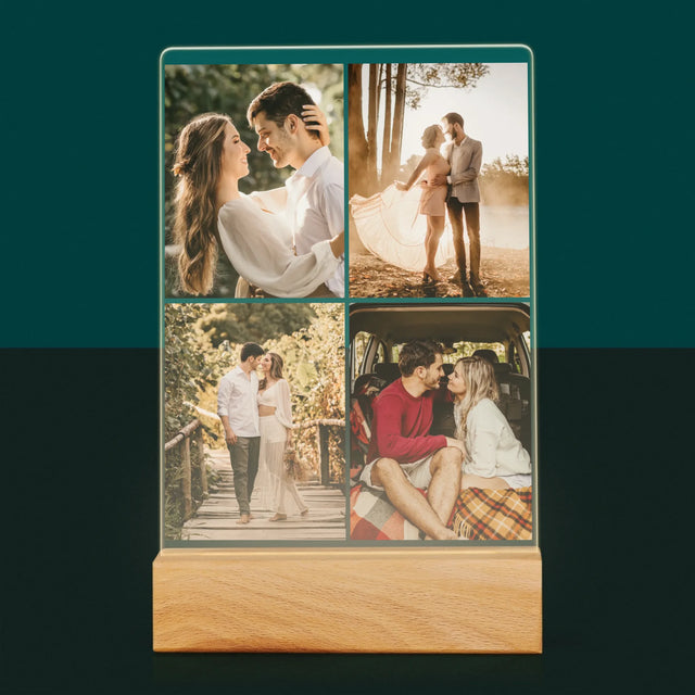 Fotokoláž: 4 Fotky - Tisk Na Akrylovém Skle