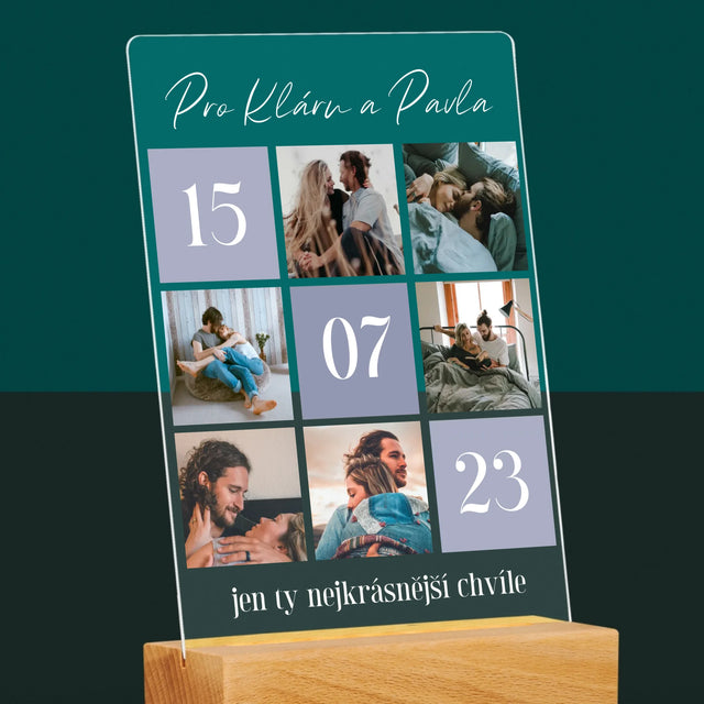 Fotokoláž: Nejlepší Chvíle - Tisk Na Akrylovém Skle