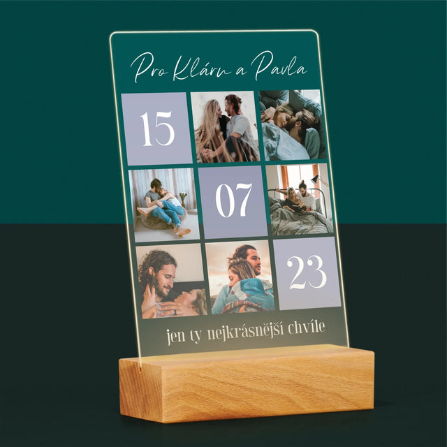 Fotokoláž: Nejlepší Chvíle - Tisk Na Akrylovém Skle
