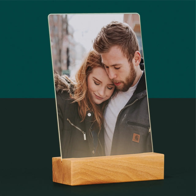 Fotka A Textem: Tvoje Fotka - Tisk Na Akrylovém Skle