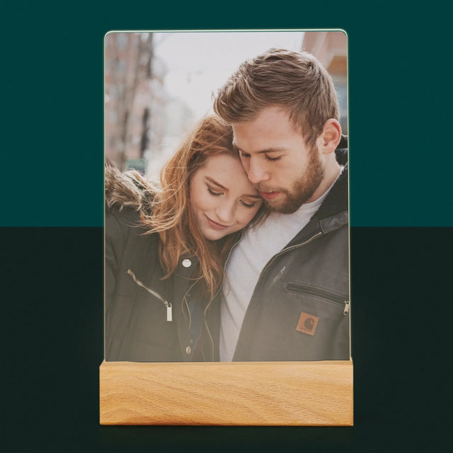 Fotka A Textem: Tvoje Fotka - Tisk Na Akrylovém Skle