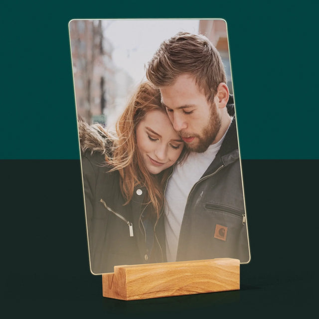 Fotka A Textem: Tvoje Fotka - Tisk Na Akrylovém Skle