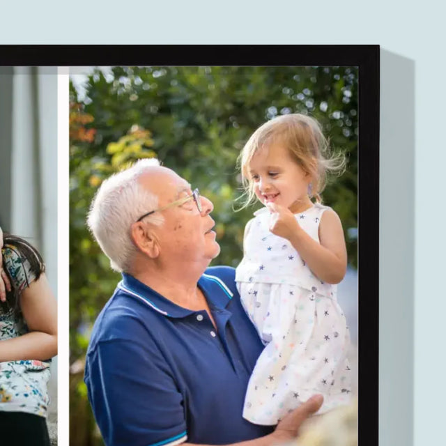 Fotokoláž: Milý Dědečku - Tisk V Rámečku