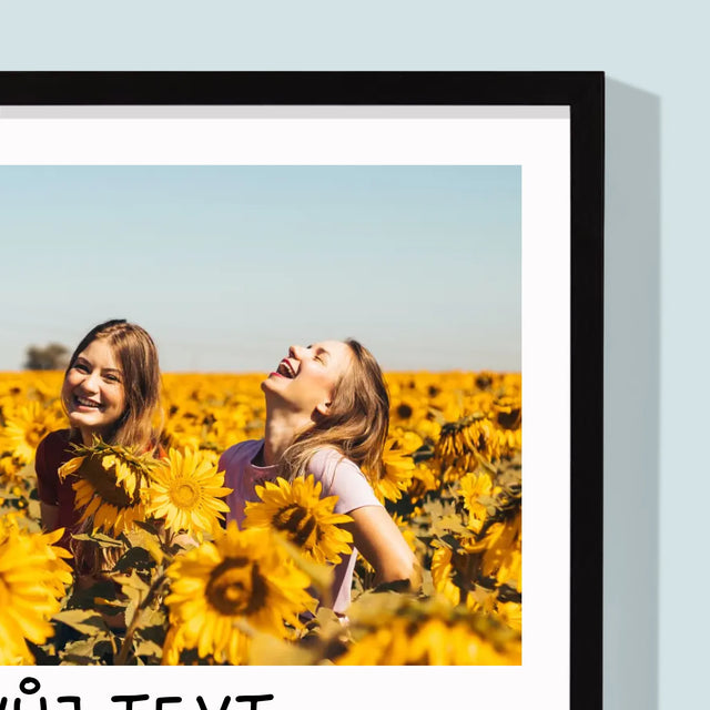 Fotokoláž: 2 Fotky A Nápis - Tisk V Rámečku