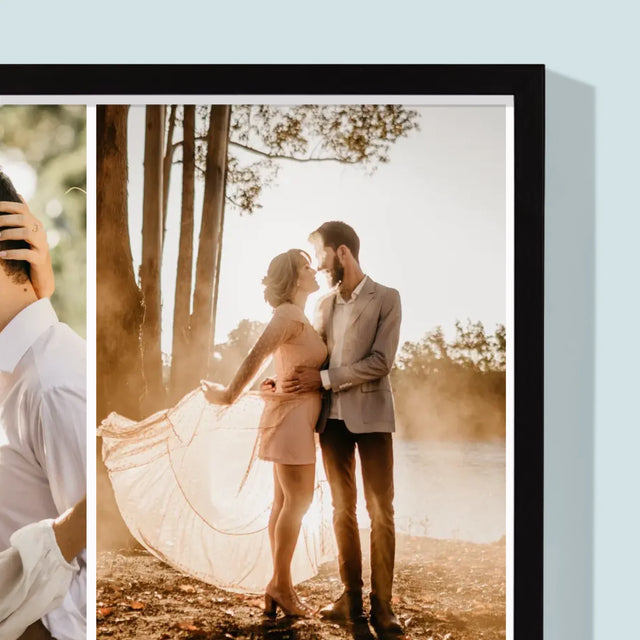 Fotokoláž: 4 Fotky - Tisk V Rámečku