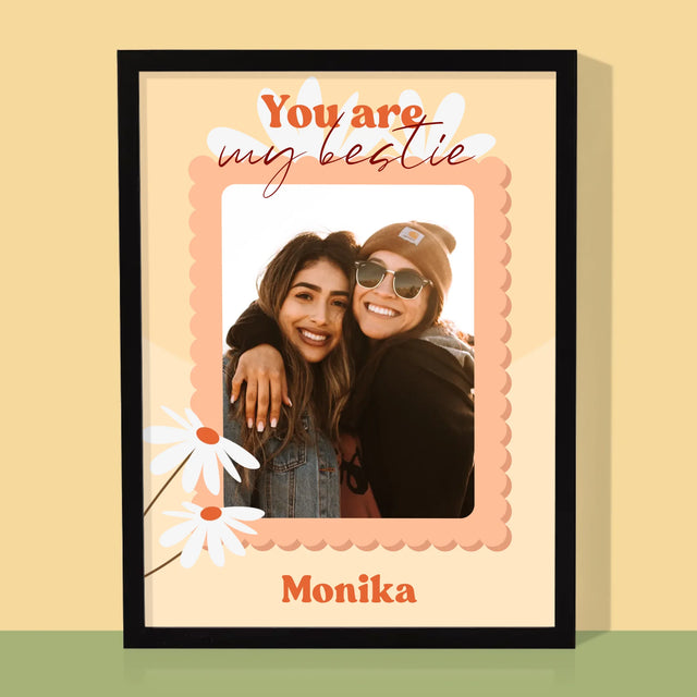 Fotokoláž: Fotky Besties - Tisk V Rámečku