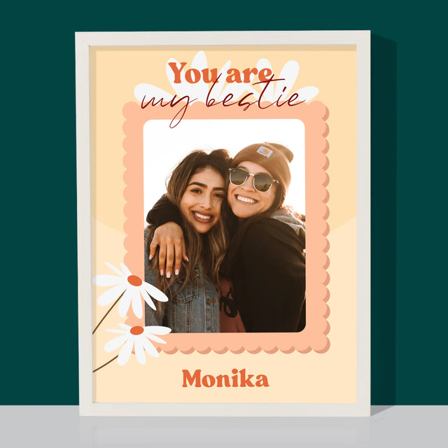 Fotokoláž: Fotky Besties - Tisk V Rámečku