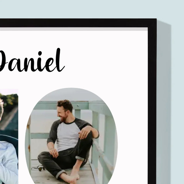 Slovo Z Fotek: 40 Let Z Tvých Fotek - Tisk V Rámečku