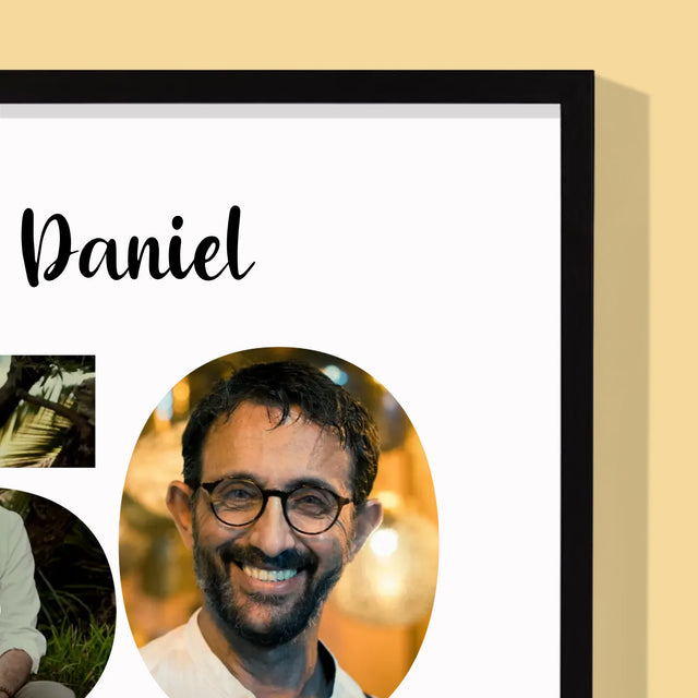 Slovo Z Fotek: 50 Let Z Tvých Fotek - Tisk V Rámečku