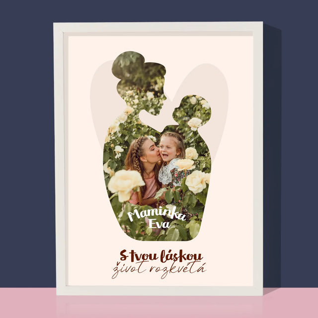 Tvar Z Fotek: Tvoje Láska - Tisk V Rámečku