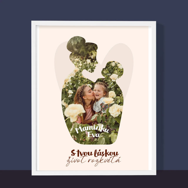 Tvar Z Fotek: Tvoje Láska - Tisk V Rámečku