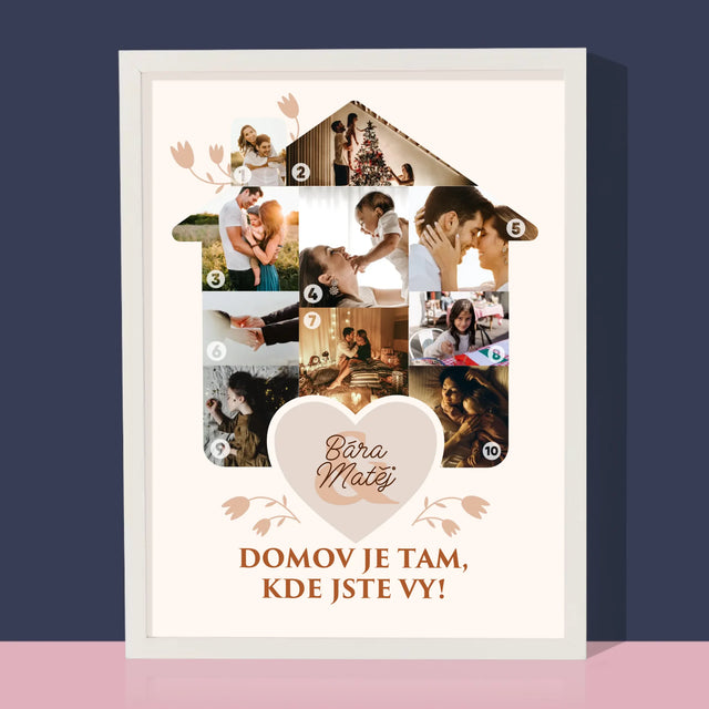 Tvar Z Fotek: Domov - Tisk V Rámečku