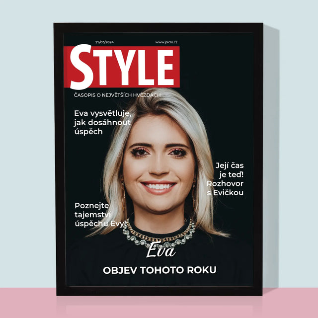 Obálka Časopisu: Style - Tisk V Rámečku