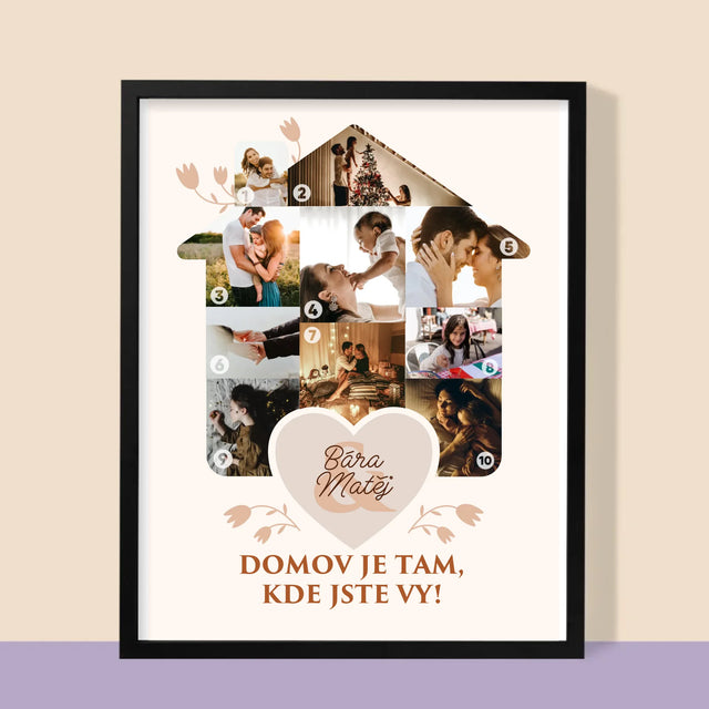 Tvar Z Fotek: Domov - Tisk V Rámečku