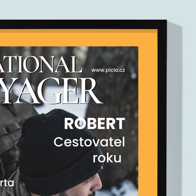 Obálka Časopisu: National Voyager - Tisk V Rámečku
