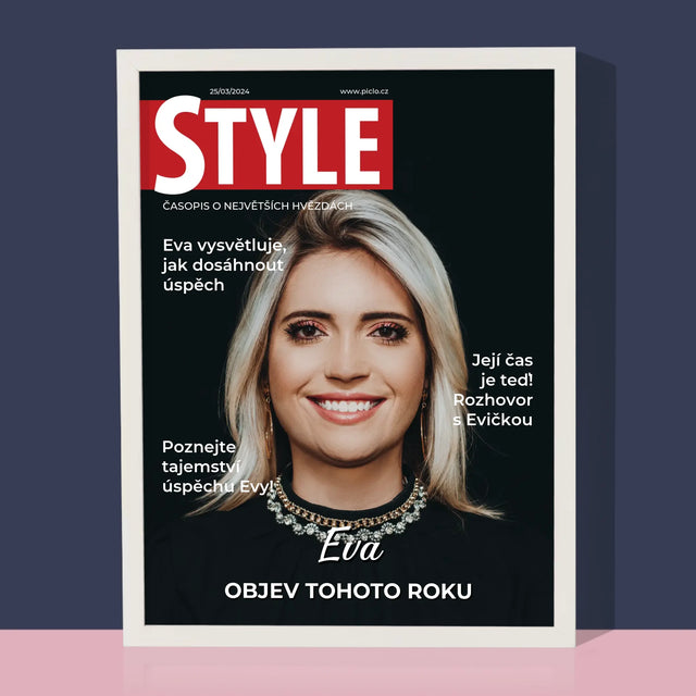 Obálka Časopisu: Style - Tisk V Rámečku