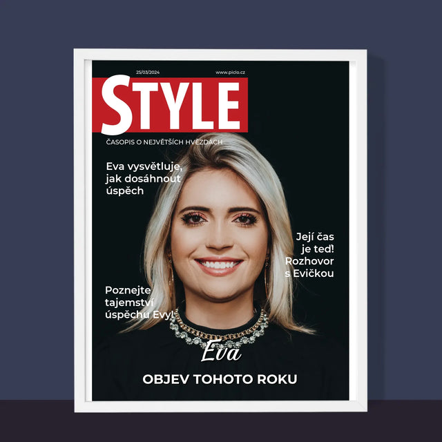 Obálka Časopisu: Style - Tisk V Rámečku