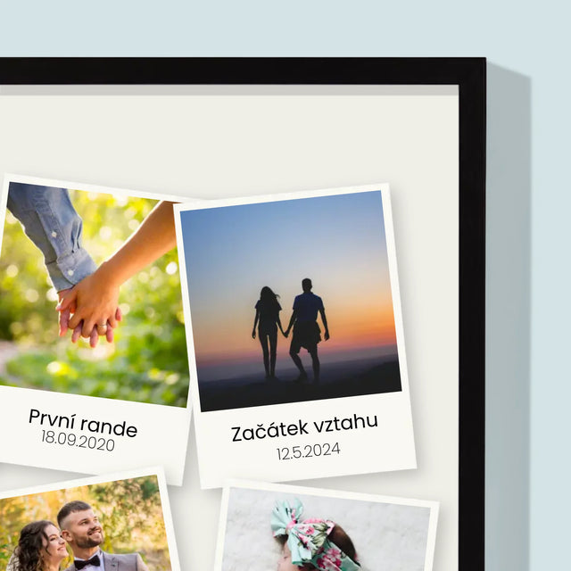 Náš Příběh: Nejdůležitější Momenty - Tisk V Rámečku