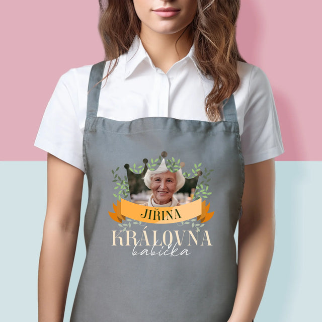 Fotka A Textem: Královna Babička - Zástěra